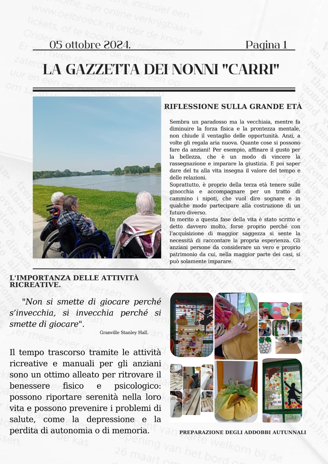 Gazzetta dei Nonni Carri