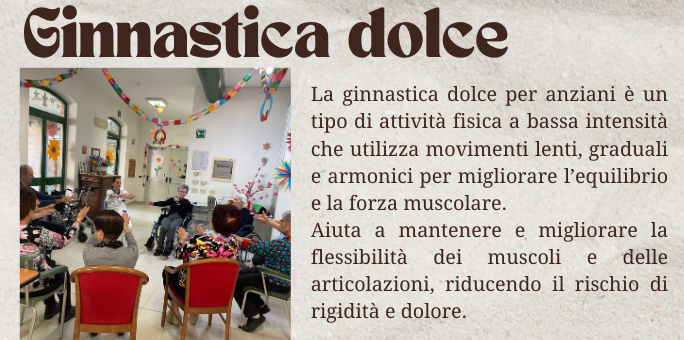 Ginnastica dolce al Felice Carri di Gualtieri